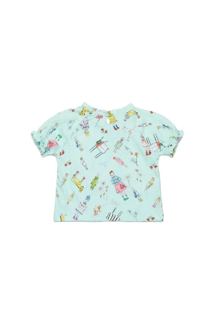 Marni Kids Marni Kids Rainbow Day Allover Print T-Shirt 2