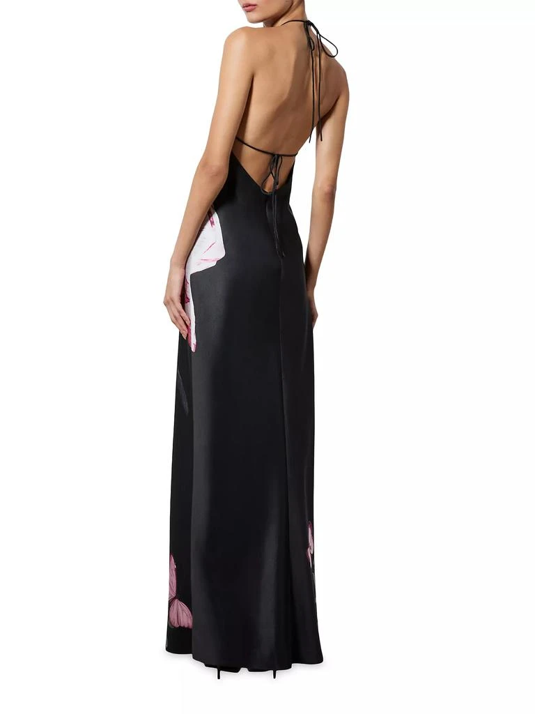 Alice + Olivia Montana Floral Scarf Cocktail Dress 4