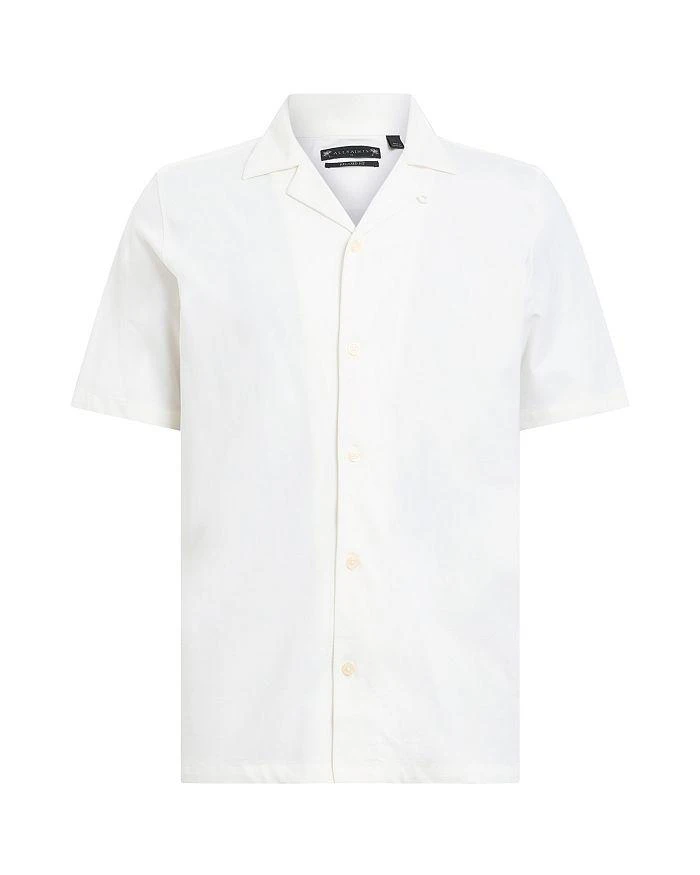 ALL SAINTS Hudson Short Sleeve Button Down Shirt 8