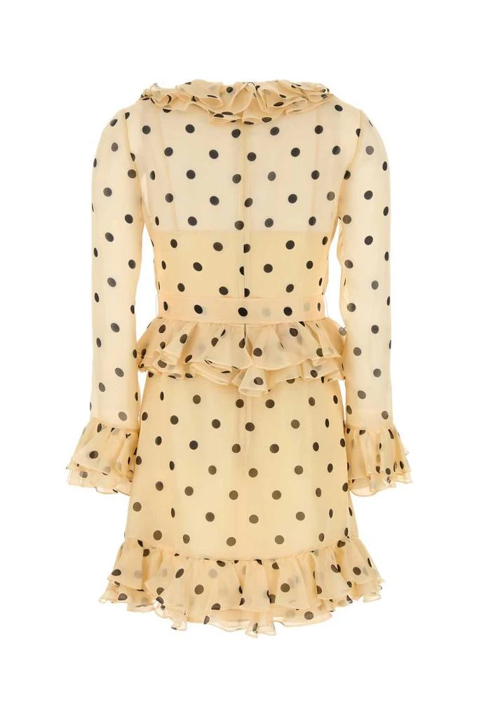 Valentino Polka Dot-Printed V-Neck Ruffled Dress  On Sale Now with Up to  60% Off | Discover Exclusive Deals & Savings at BeyondStyle  Authentic  Valentino adult|clothing|apparel & accessories|dresses|women with  Limited-Time Discounts,