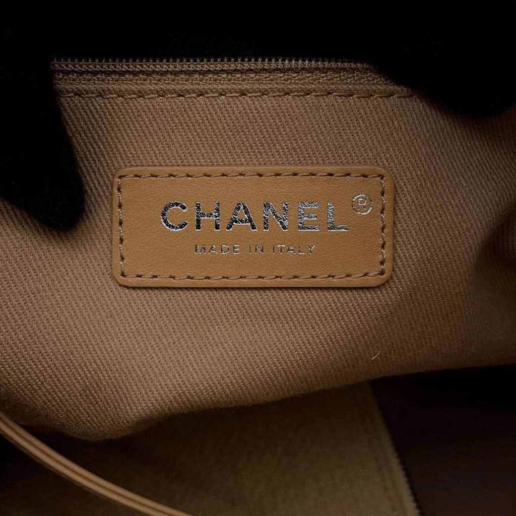 Chanel Chanel Beige Canvas Deauville Medium Tote Bag 12