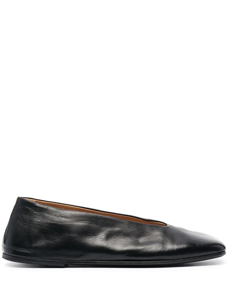 Marsèll square-toe ballerina shoes - women