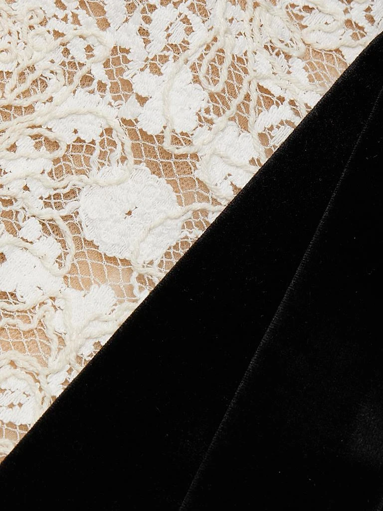 BRONX AND BANCO Courtney Blanc Lace Bow Minidress 7