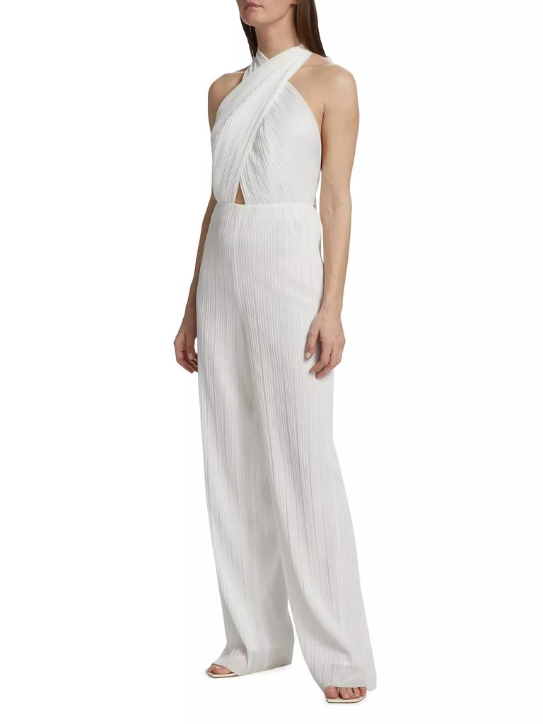 Amanda Uprichard Rivera Sleeveless Halterneck Jumpsuit 4