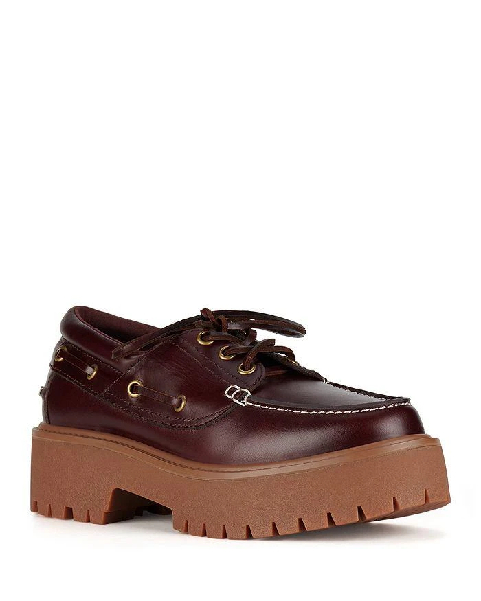 Jeffrey Campbell Women's Crushed Lug Platform Boat Loafers 1