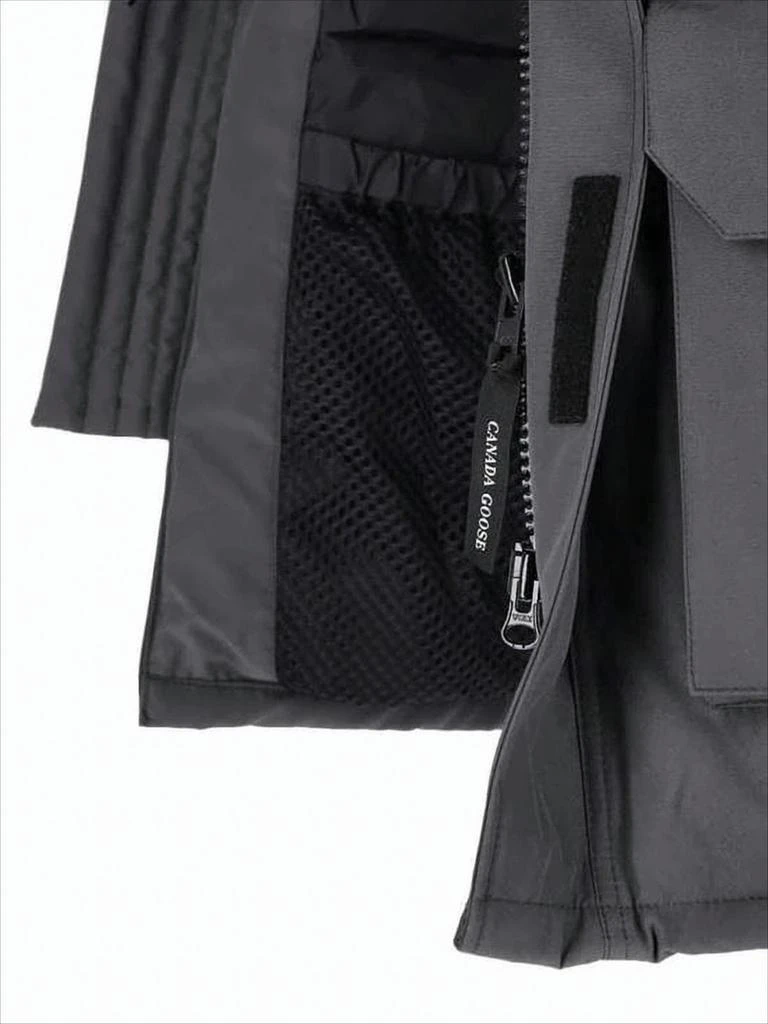 Canada Goose Heavy-Duty Grey Expedition Parka with High Collar 5