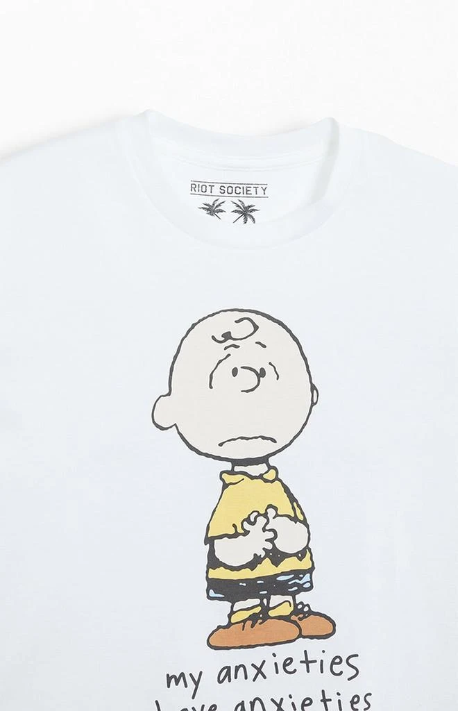 Riot Society Peanuts Charlie Brown Anxiety T-Shirt 2
