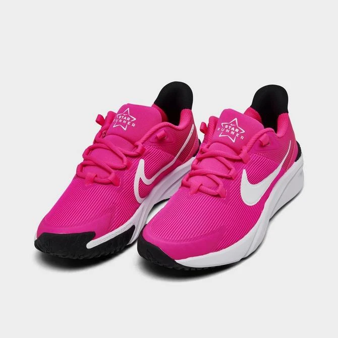NIKE Girls' Big Kids' Nike Star Runner 4 Running Shoes 2