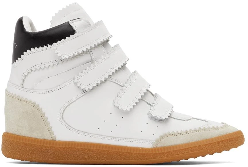 Isabel Marant White Bilsy Vintage Sneakers 1