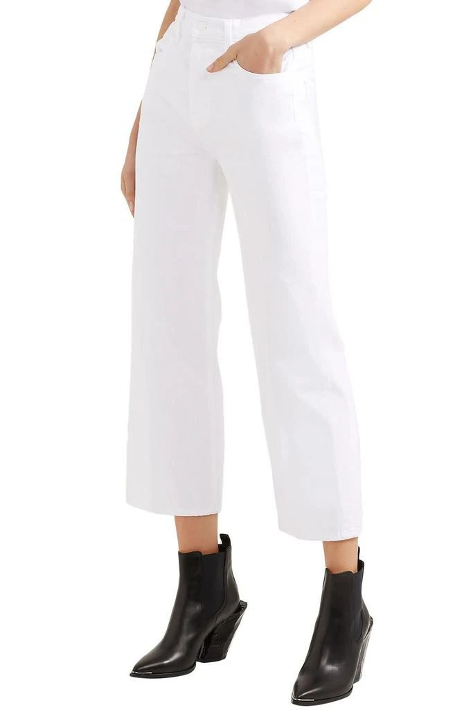J Brand Joan cropped high-rise bootcut jeans 3