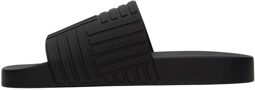 Bottega Veneta Black Slider Sandals 3