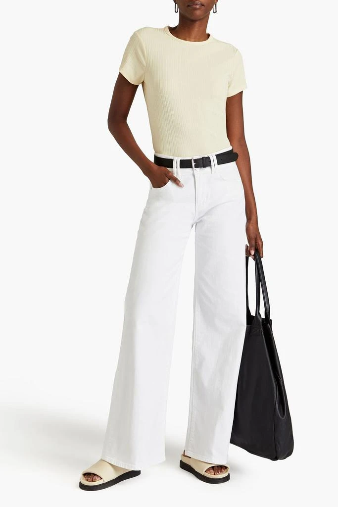 FRAME Triple Binding high-rise wide-leg jeans 2