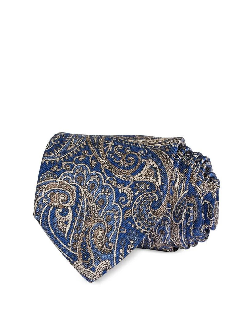 David Donahue Paisley Silk Tie 1