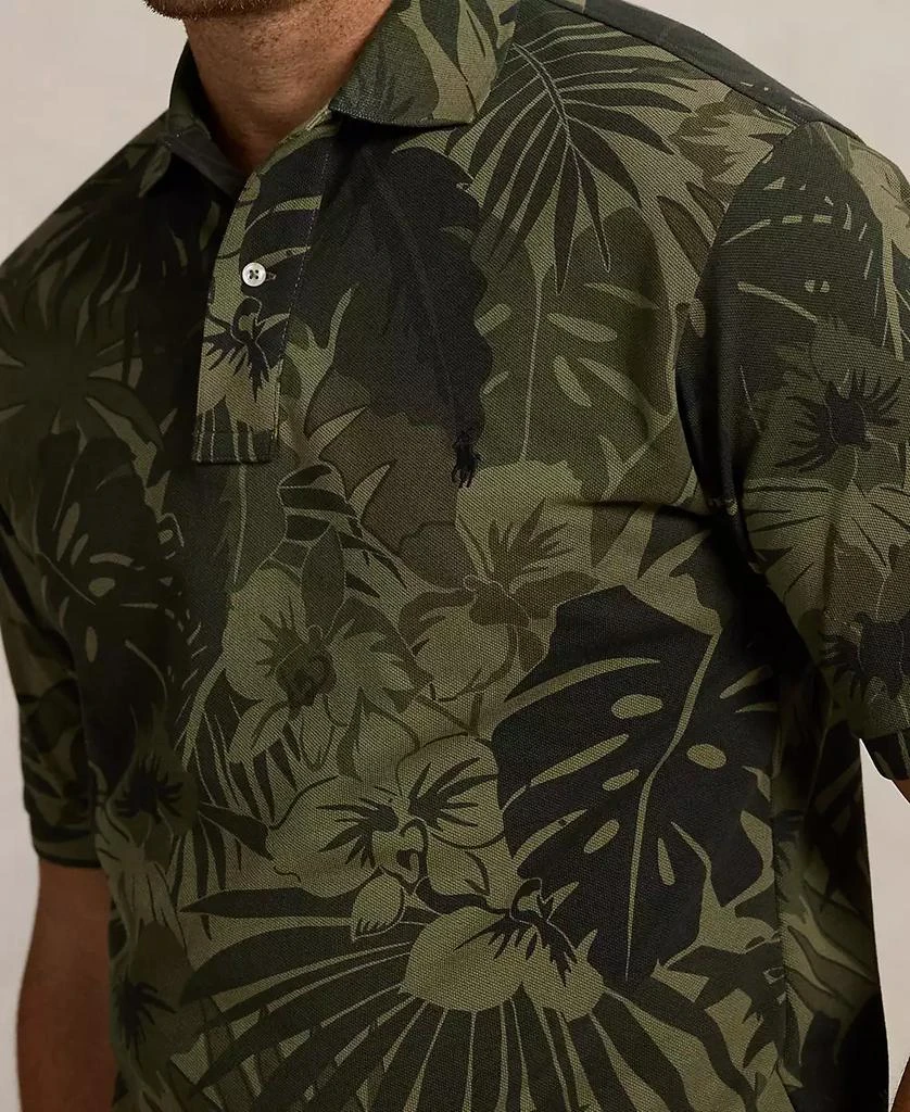 Ralph Lauren Men's Big & Tall Palm-Camo Mesh Polo Shirt 3