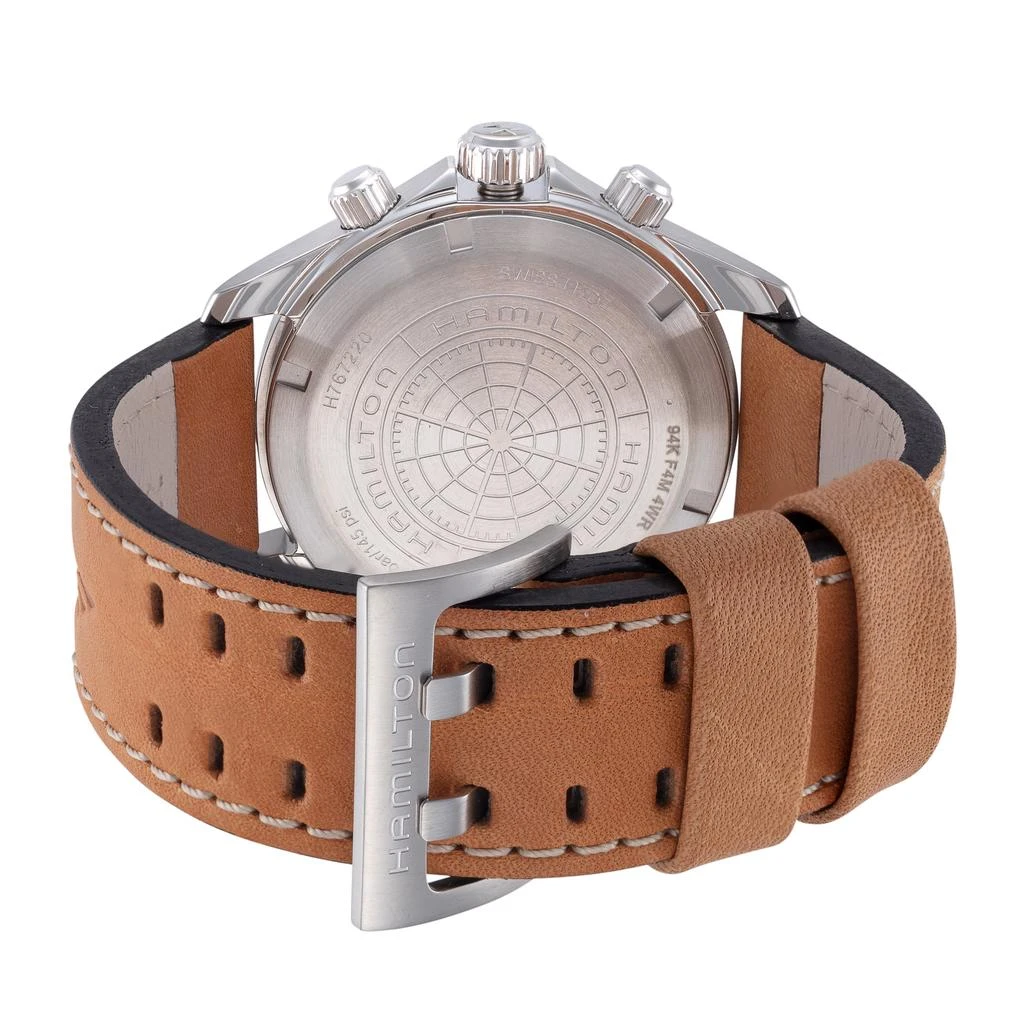 Hamilton Hamilton Men's 44mm Brown Quartz Watch H76722531 2