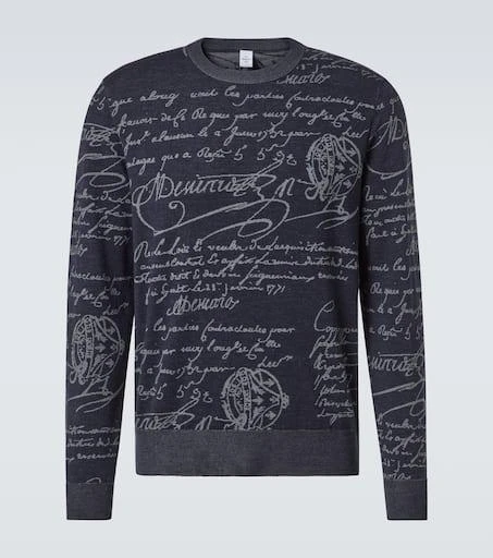 Berluti Scritto wool sweater 1
