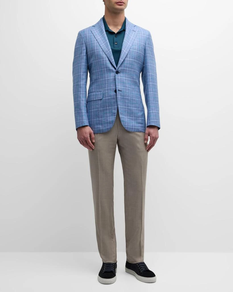 Brioni Men's Cashmere-Blend Plaid Sport Coat 3