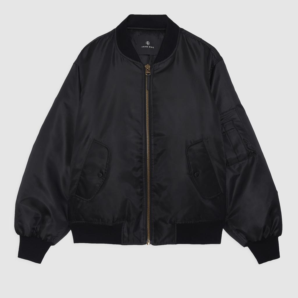 ANINE BING Anine Bing Leon Shell Bomber Jacket