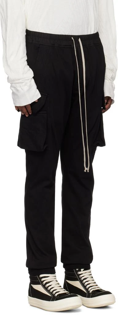 Rick Owens Black Porterville Mastodon Cut Cargo Pants 2