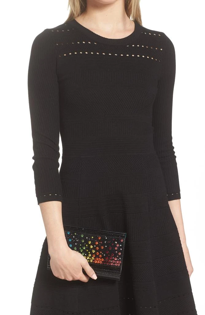 Kurt Geiger Crystal Embellished Party Clutch 3