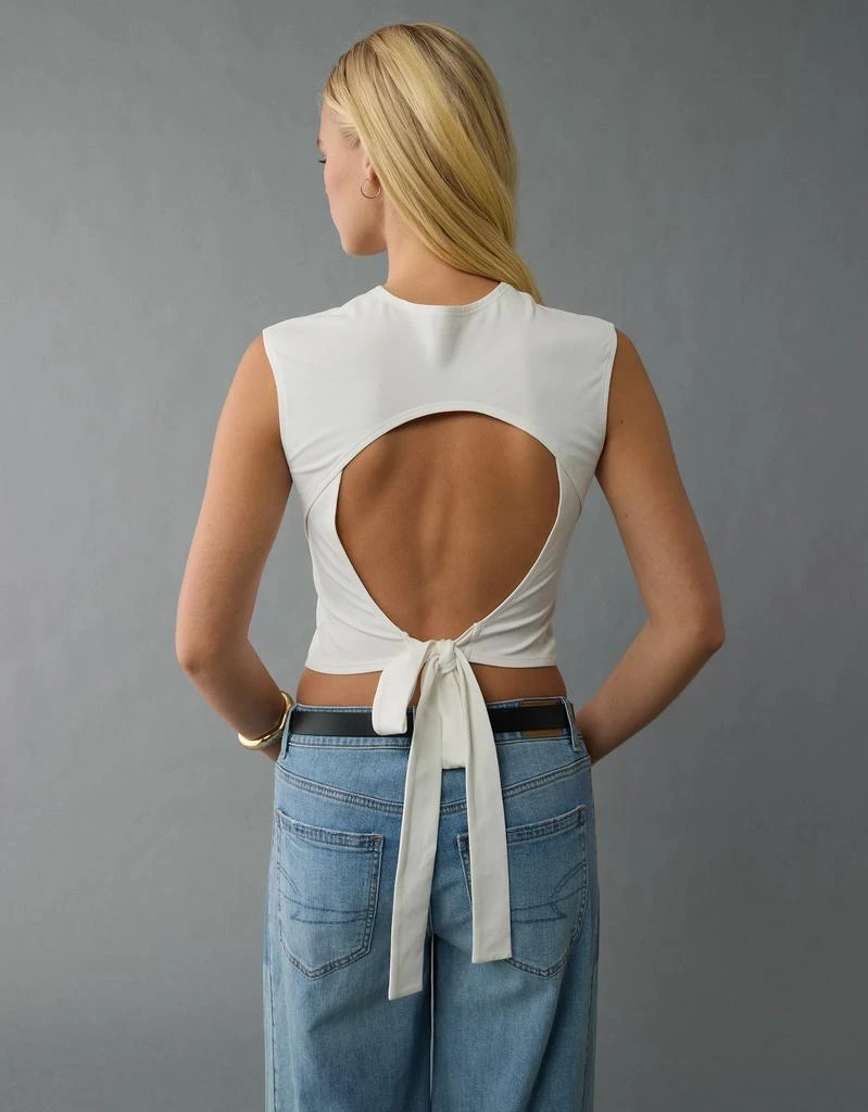 AE AE Open Tie Back T-Shirt 2