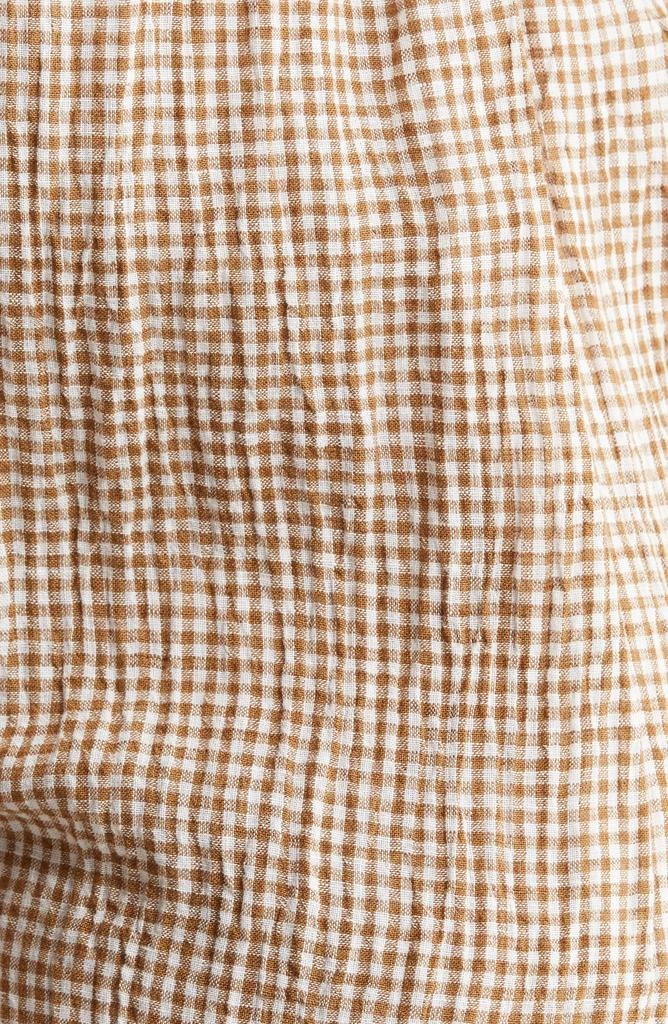 Eileen Fisher Organic Linen Tapered Ankle Pants 6