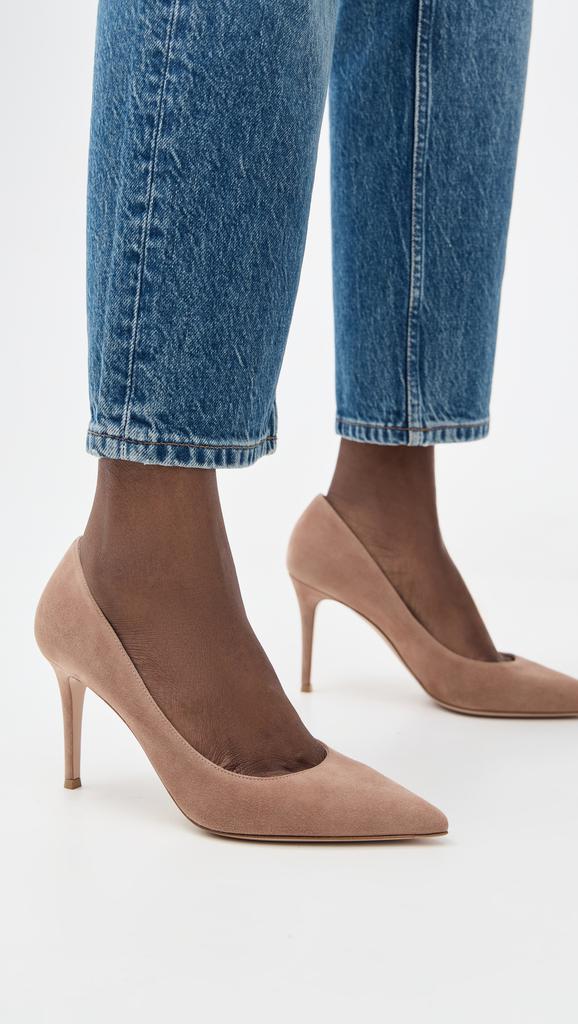 Gianvito Rossi Gianvito 85mm Camoscio Pumps