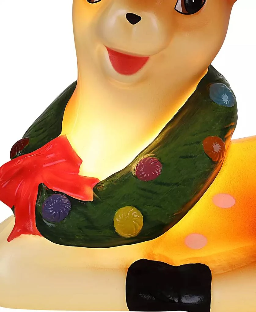 Mr. Christmas Nostalgic Blow Mold Figure - 10" Reindeer 4