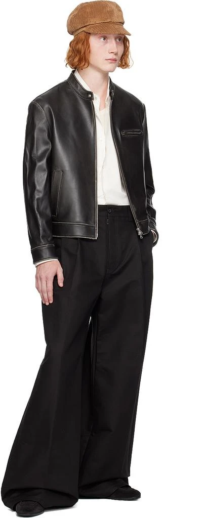 Dunst Brown Racing Leather Jacket 4