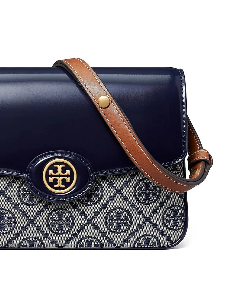 Tory Burch Robinson T Monogram Convertible Shoulder Bag 5