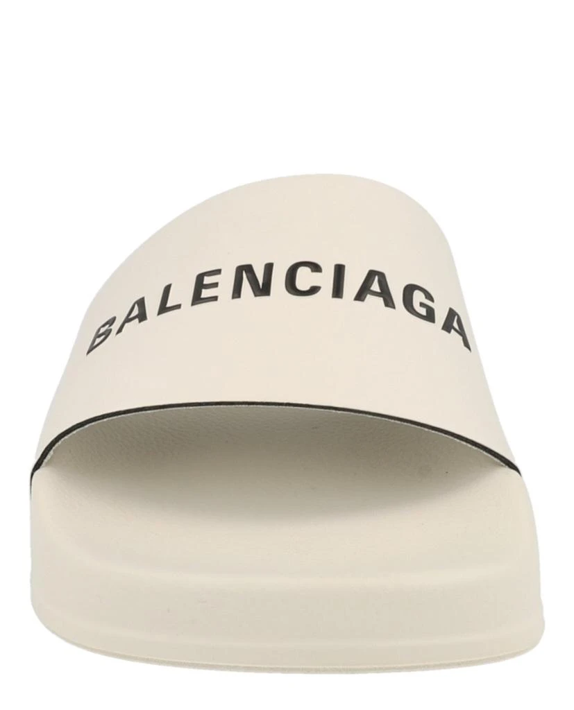 Balenciaga Logo Pool Slides 4