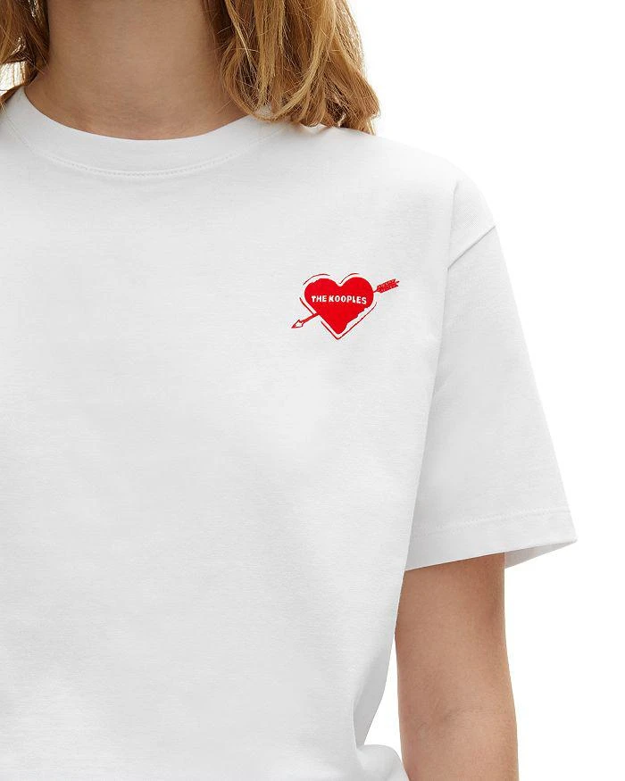 The Kooples Graphic Heart Print Tee 4
