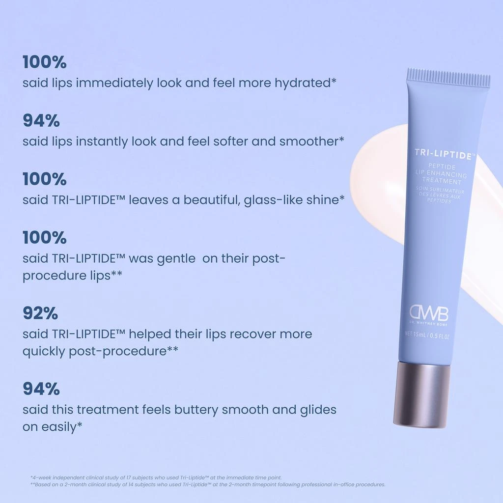 Dr. Whitney Bowe Beauty Dr. Whitney Bowe Beauty Tri-Liptide Peptide Lip Enhancing Treatment 15ml 2