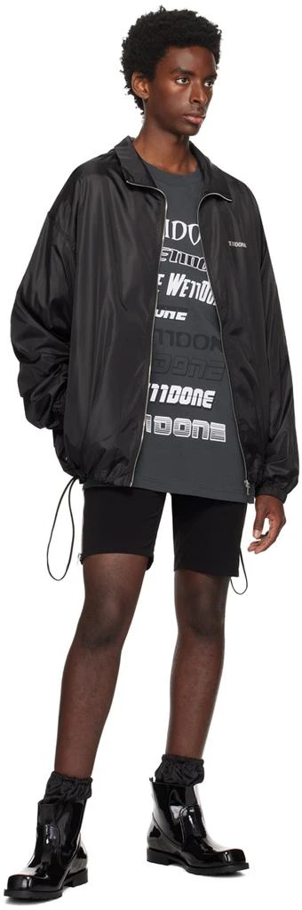 We11done Black Printed Jacket 4