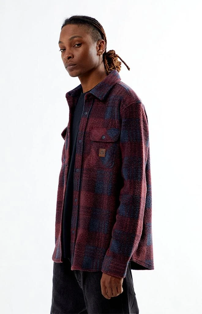 Brixton Bowery Arctic Stretch Fleece Shirt 3