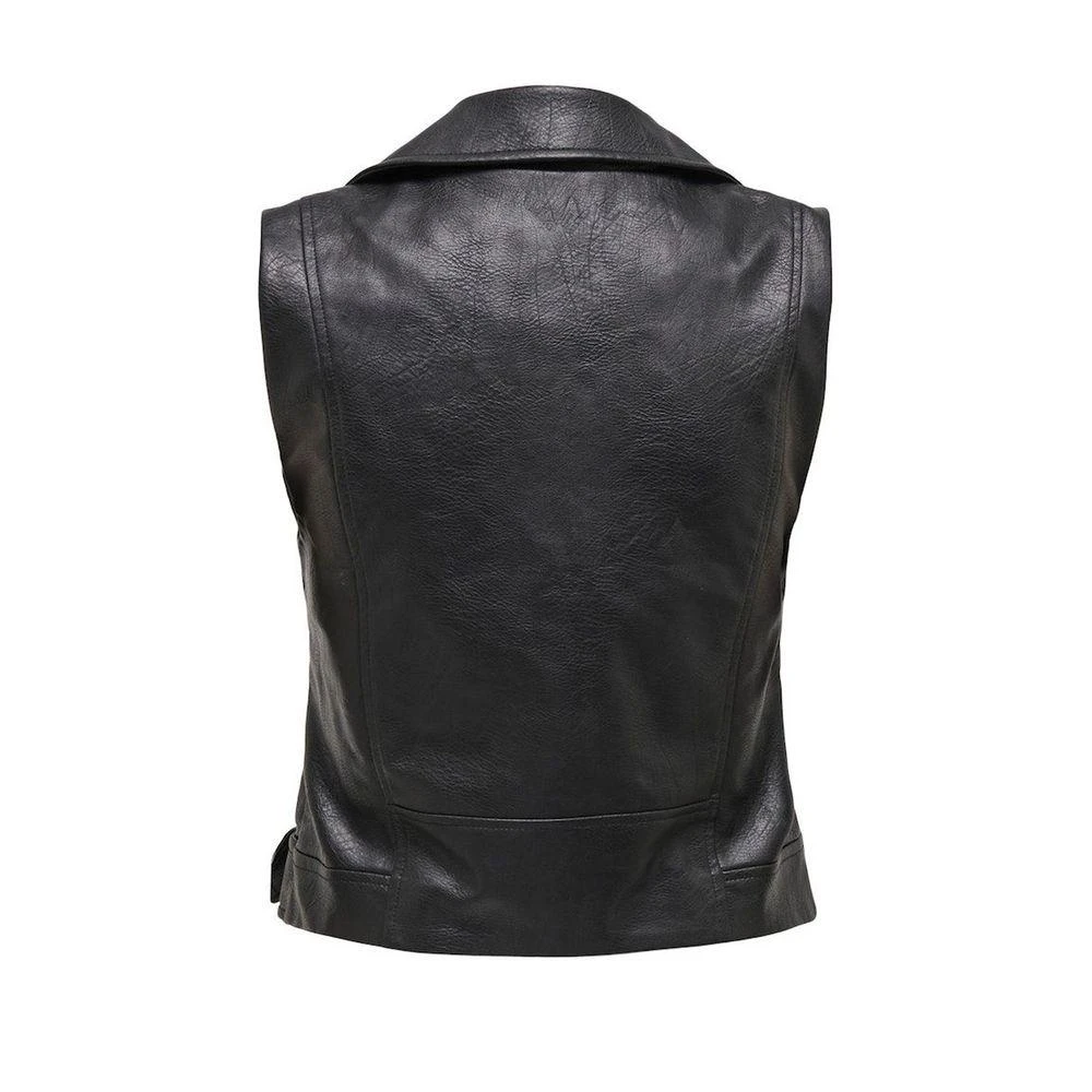 ONLY Black Polyester Jackets & Coat 2