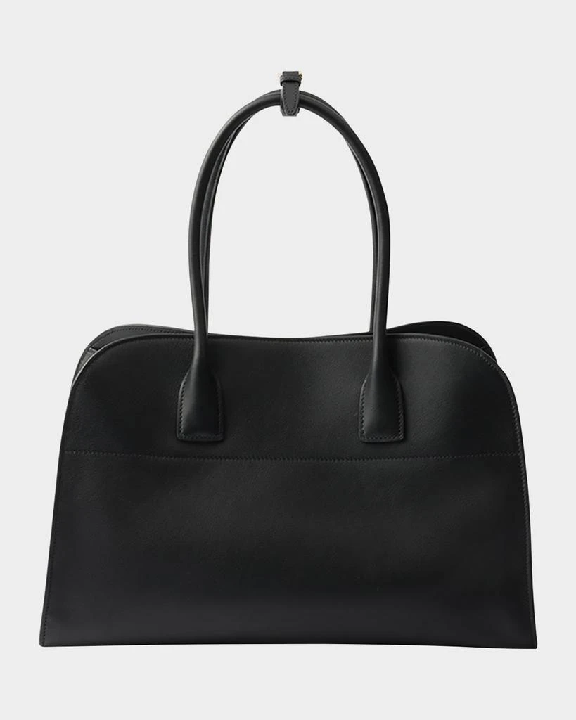 Prada Soft Grain Leather Top-Handle Bag 2