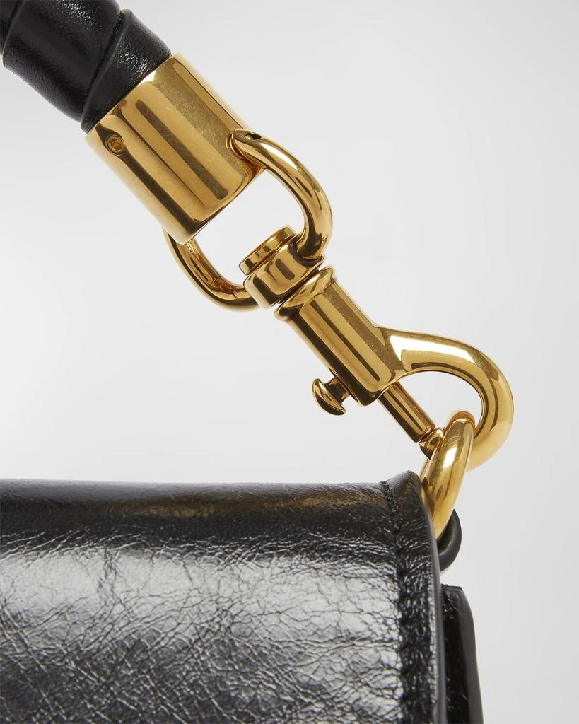 Chloé Marcie Flap Crossbody Bag in Shiny Calfskin 7
