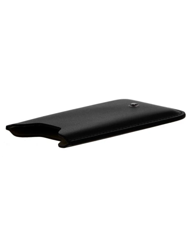MontBlanc Montblanc 3/4 Black Leather Phone Pouch 107044 2