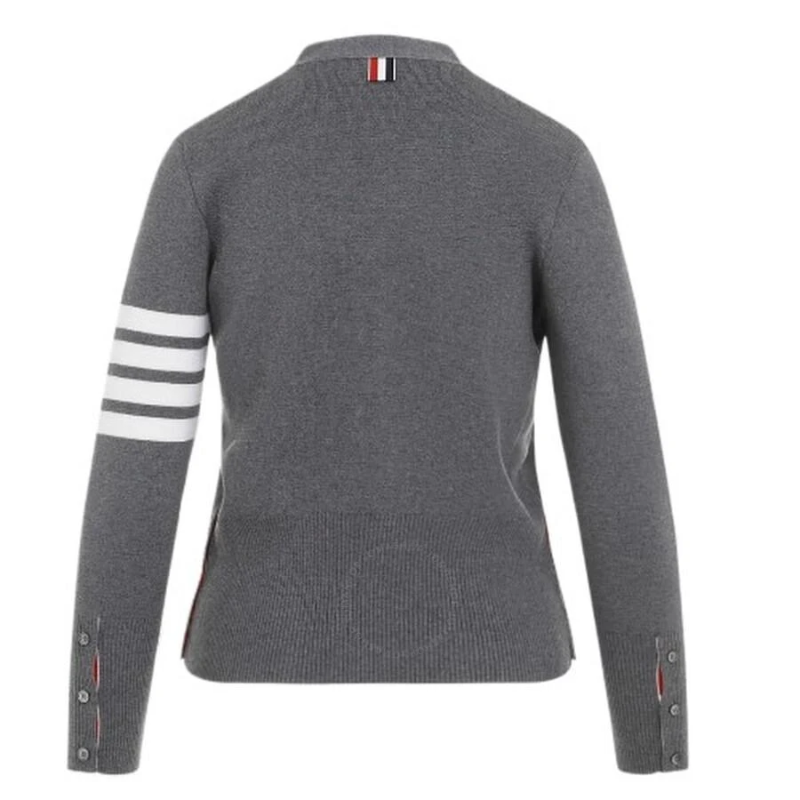 Thom Browne Milano Classic 4-Bar V-Neck Cardigan 2