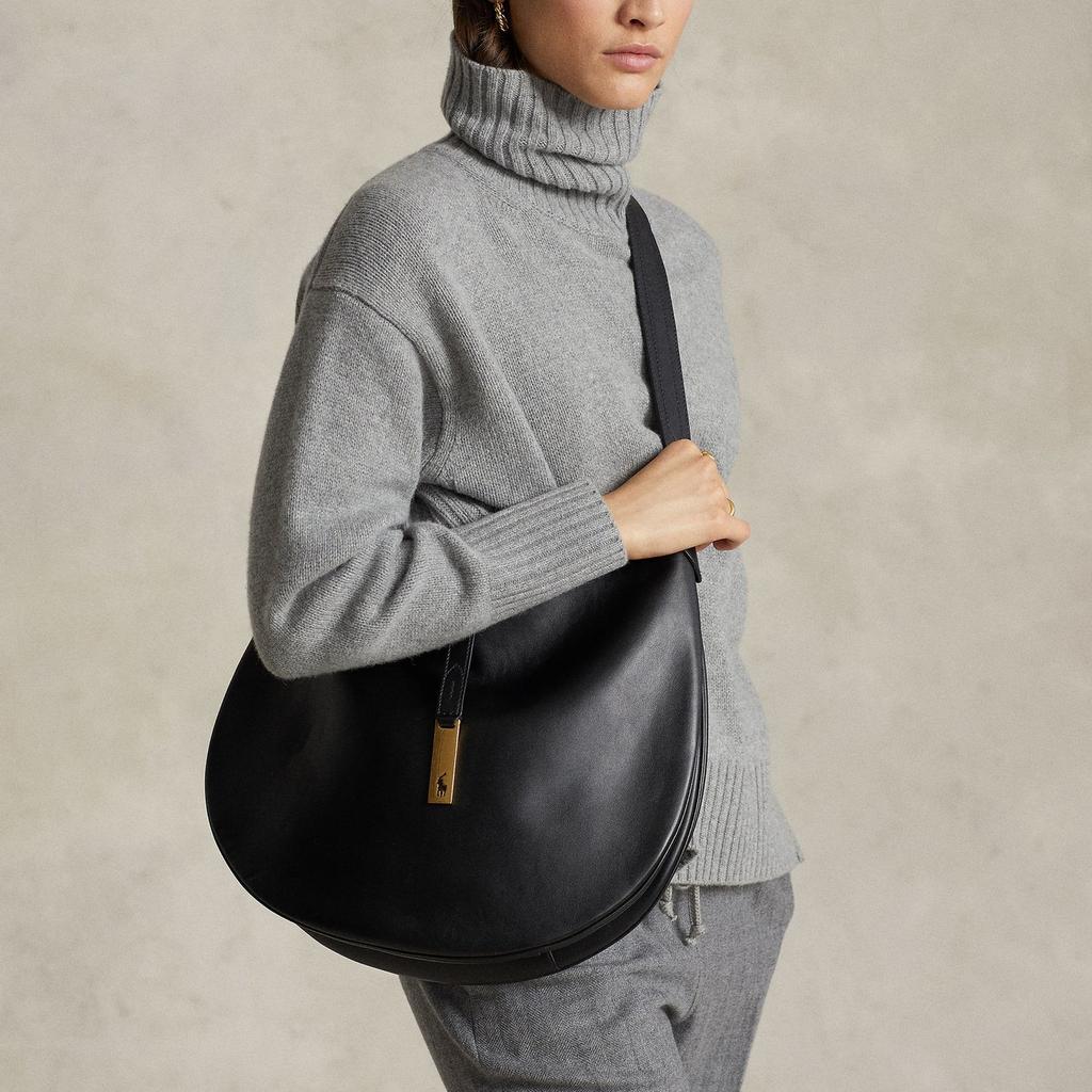 Ralph Lauren Polo Ralph Lauren ID Leather Shoulder Bag