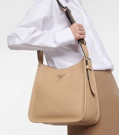Prada Medium leather shoulder bag 2