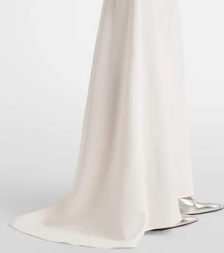 Staud Gabrielle beaded crêpe gown 5