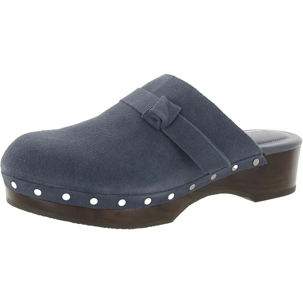 Splendid Olive Womens Suede Mule Mule Sandals 2