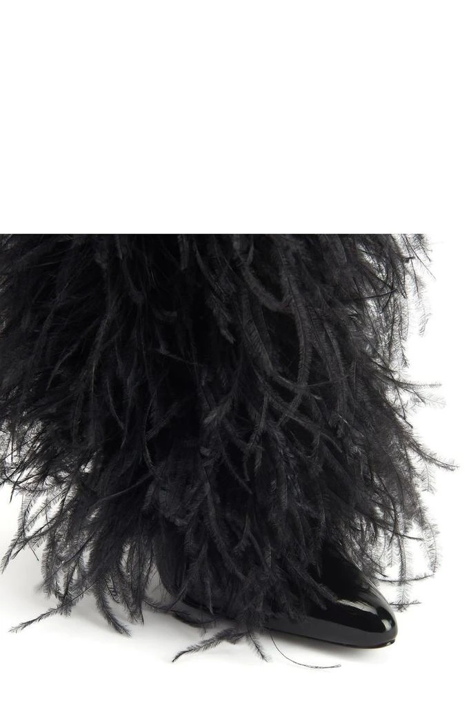 Giuseppe Zanotti Giuseppe Zanotti Xylia Feathered Knee-High Boots 5