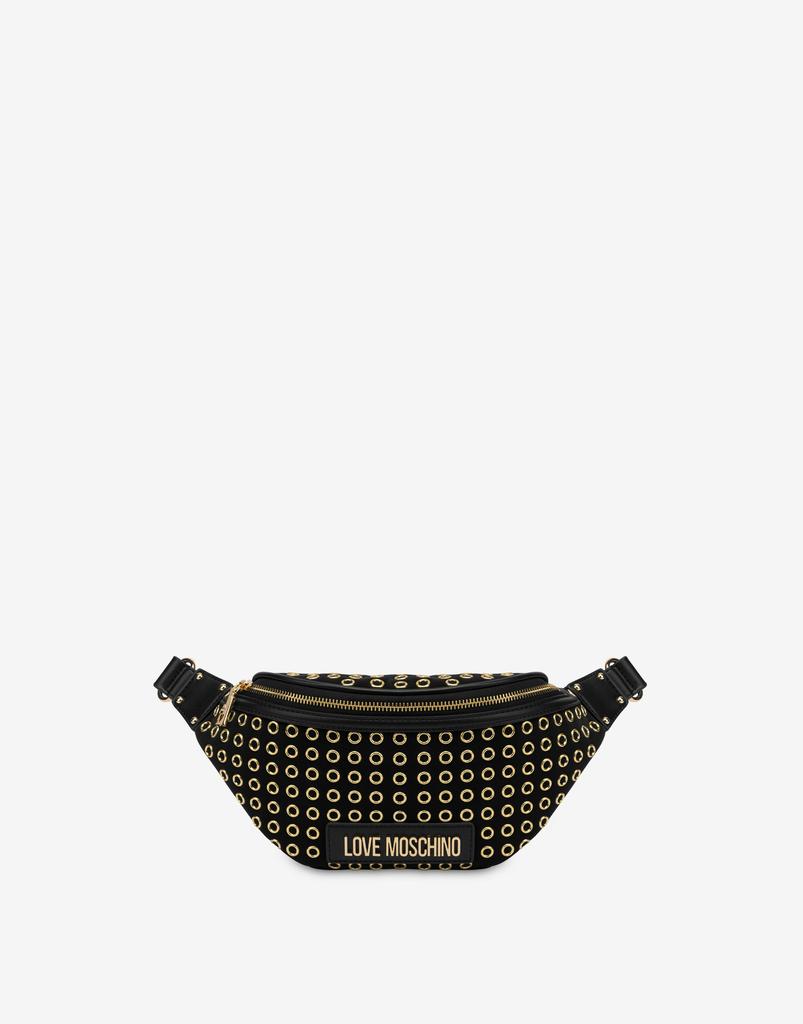 Love Moschino Glam Up Belt Bag With Eyelets