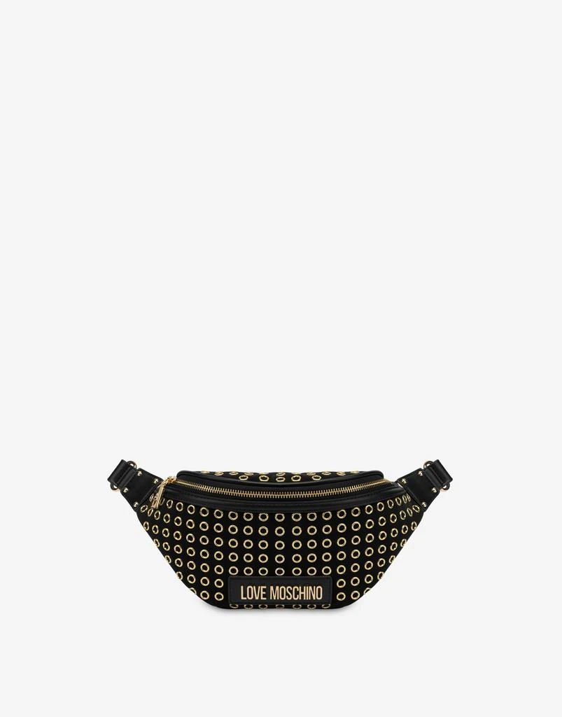 Love Moschino Glam Up Belt Bag With Eyelets 1