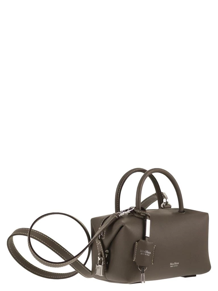 Max Mara Holdalls - Small Natural Leather Satchel 4