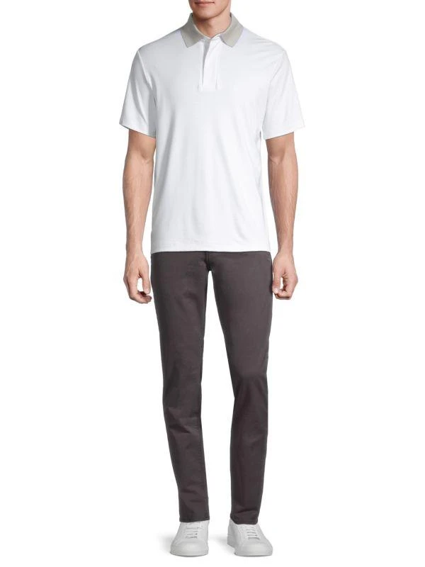 Theory Kayser Solid Short Sleeve Polo 6