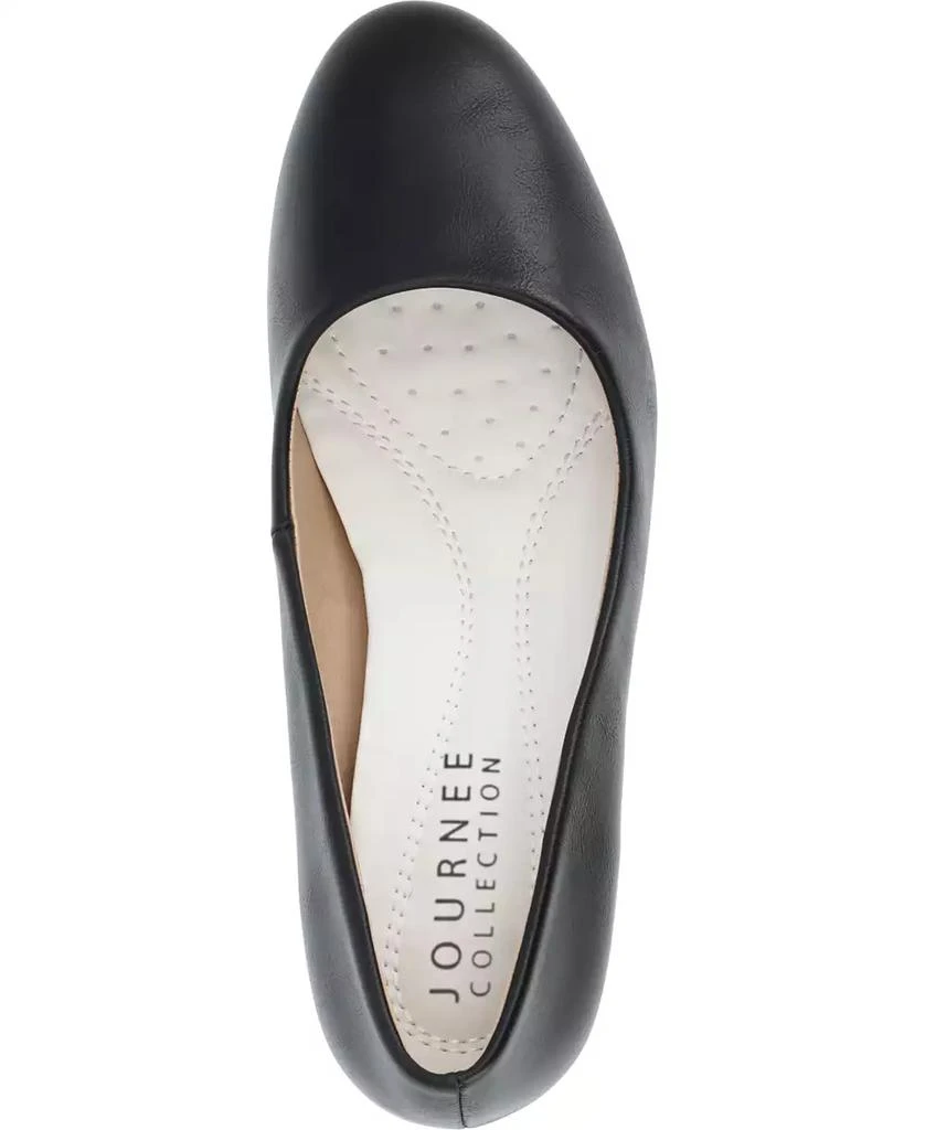 Journee Collection Women's Luu Round Toe Pumps 4